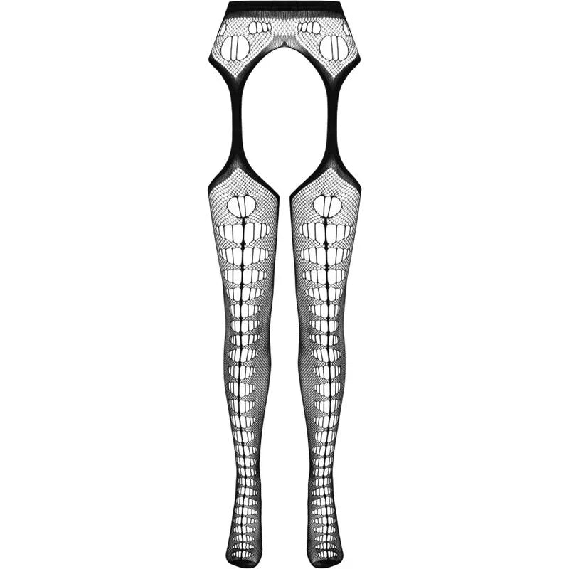 PASSION - ECO COLLECTION BODYSTOCKING ECO S008 ROJO - Nuvica