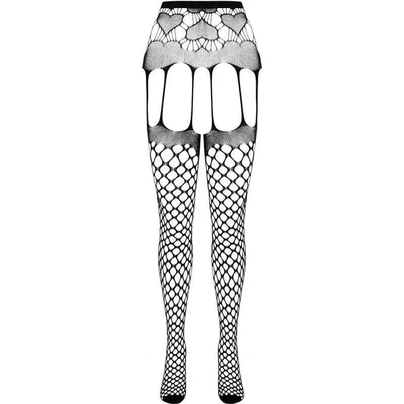 PASSION - ECO COLLECTION BODYSTOCKING ECO S009 ROJO - Nuvica