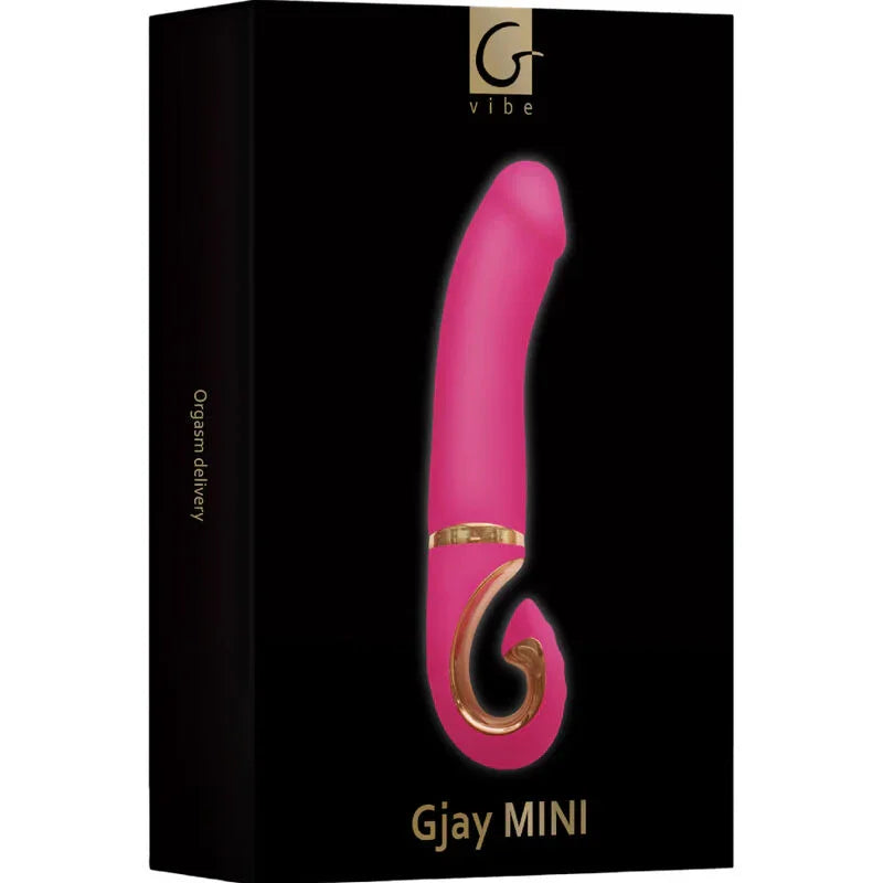 G-VIBE - GJAY MINI VIBRADOR SILICIONA ROSA - Nuvica