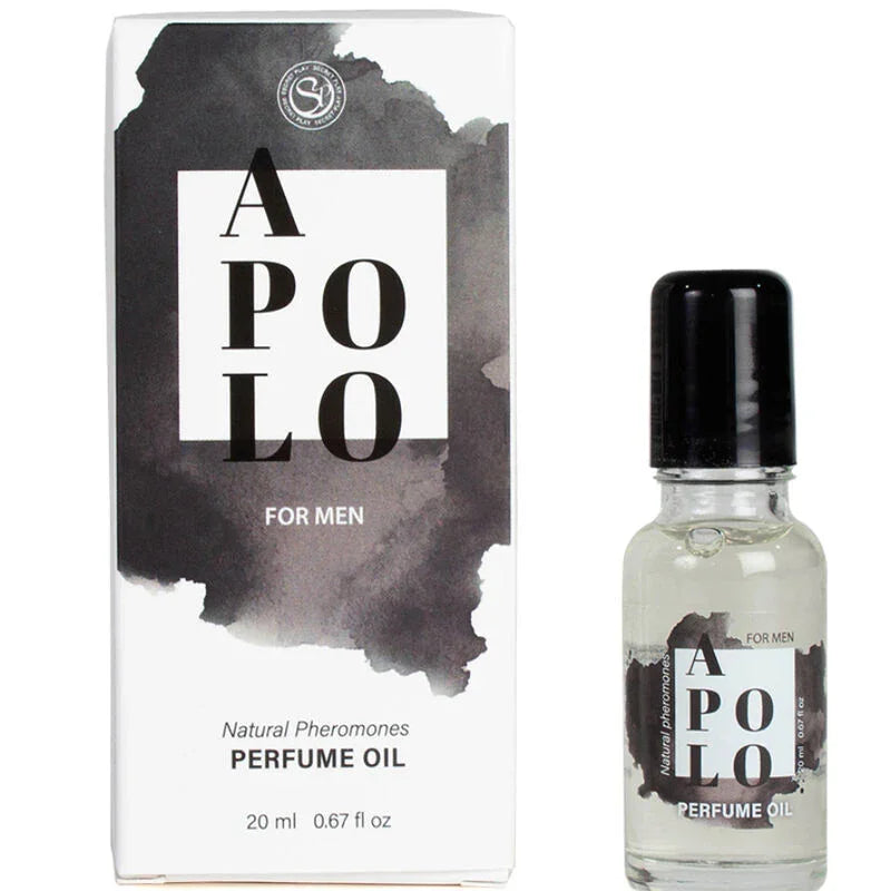 SECRETPLAY - APOLO PERFUME EN ACEITE FEROMONAS HOMBRE 20 ML - Nuvica