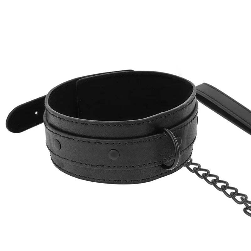 INTENSE - FETISH COLLAR DE CUERO VEGANO - Nuvica