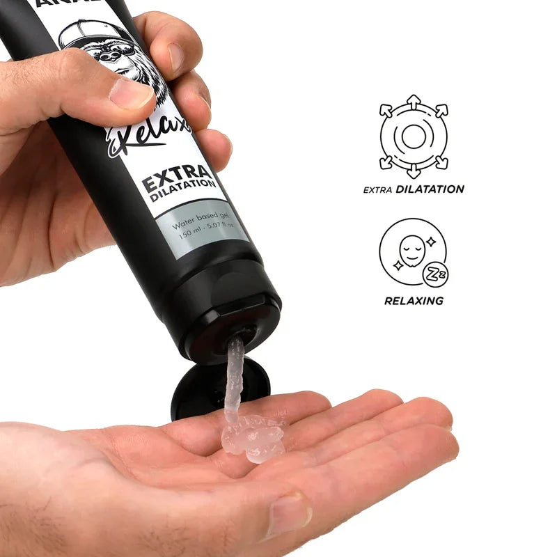 BLACK HOLE - GEL BASE AGUA DILATACIÓN ANAL 150 ML - Nuvica