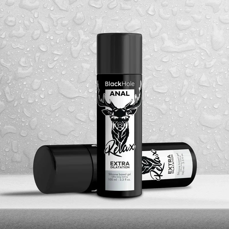 BLACK HOLE - BASE SILICONA CONCENTRADA DILATACIÓN ANAL 100 ML - Nuvica