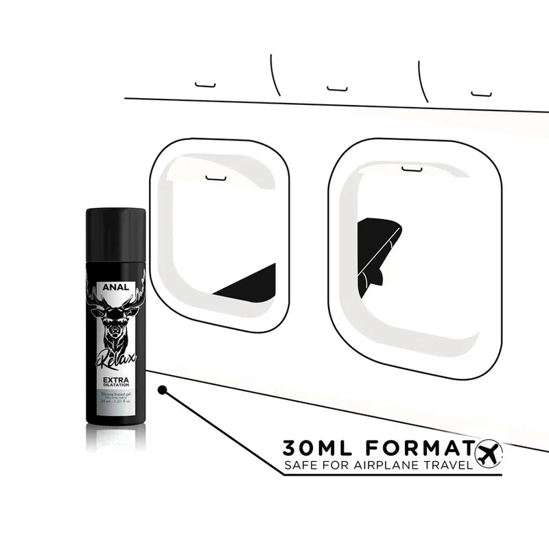 BLACK HOLE - BASE SILICONA CONCENTRADA DILATACION ANAL 30 ML - Nuvica