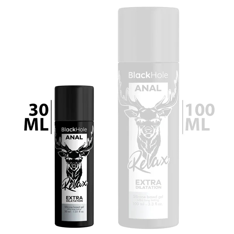 BLACK HOLE - BASE SILICONA CONCENTRADA DILATACION ANAL 30 ML - Nuvica