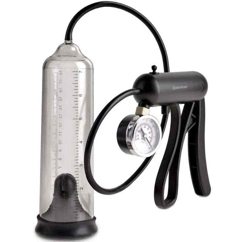 PUMP WORX - BOMBA DE POTENCIA PRO-GAUGE TRANSPARENTE - Nuvica