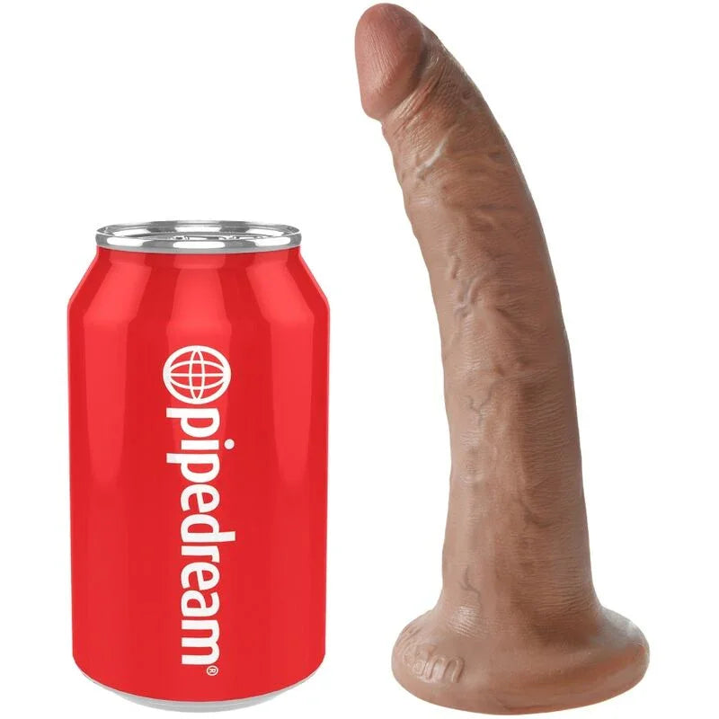 KING COCK - PENE REALÍSTICO 17.5 CM CARAMELO - Nuvica