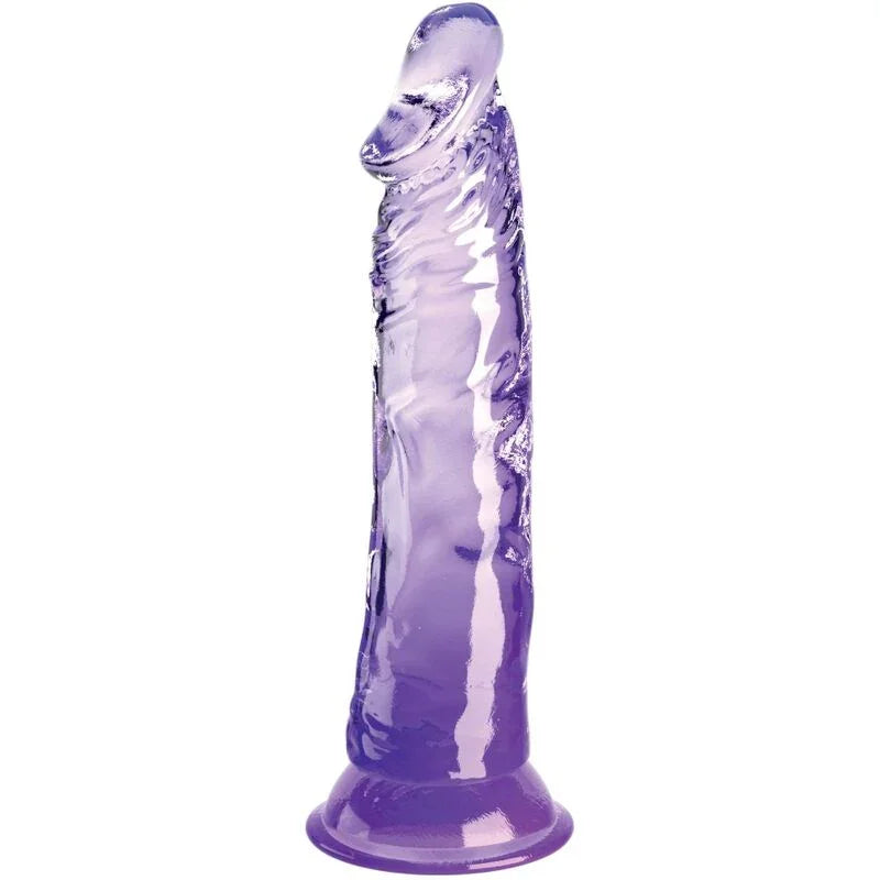 KING COCK - CLEAR PENE REALÍSTICO 19.7 CM MORADO - Nuvica