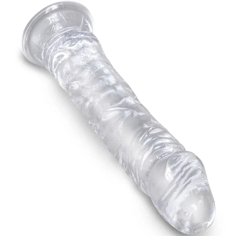 KING COCK - CLEAR PENE REALÍSTICO 19.7 CM TRANSPARENTE - Nuvica