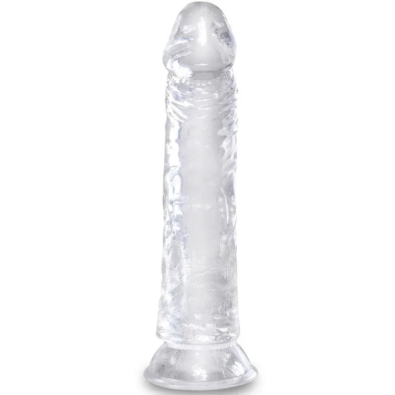 KING COCK - CLEAR PENE REALÍSTICO 19.7 CM TRANSPARENTE - Nuvica