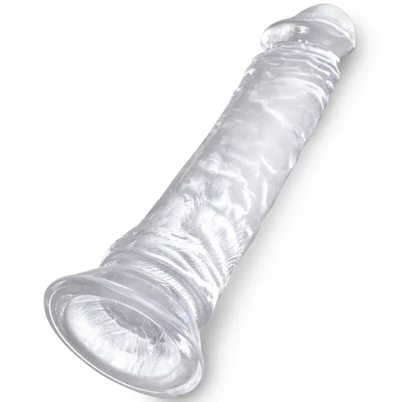 KING COCK - CLEAR PENE REALÍSTICO 19.7 CM TRANSPARENTE - Nuvica