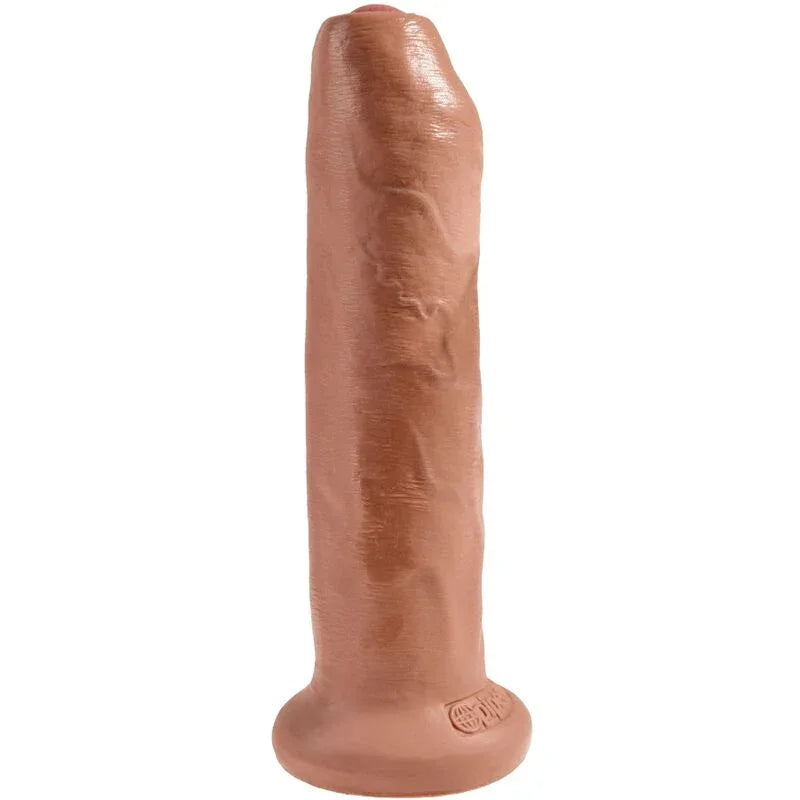KING COCK - PENE REALÍSTICO CON PREPUCIO 17.8 CM CARAMELO - Nuvica