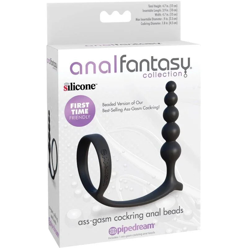 ANAL FANTASY ELITE COLLECTION - BOLAS ANALES ASS-GASM COCKRING - Nuvica