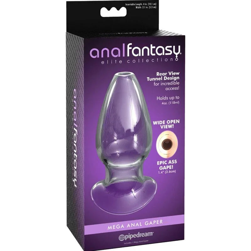ANAL FANTASY ELITE COLLECTION - DILATADOR ANAL GAPER CRISTAL TALLA L - Nuvica