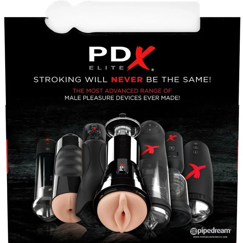 PDX ELITE - SET MASTURBADOR STROKER 12 UNIDADES: 6X VAGINA, 3X ANO, 3X BOCA - Nuvica