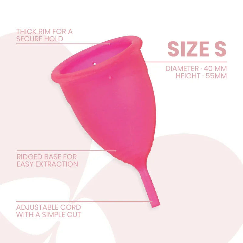 INTIMICHIC - COPA MENSTRUAL SILICONA MEDICA - TALLA S - Nuvica