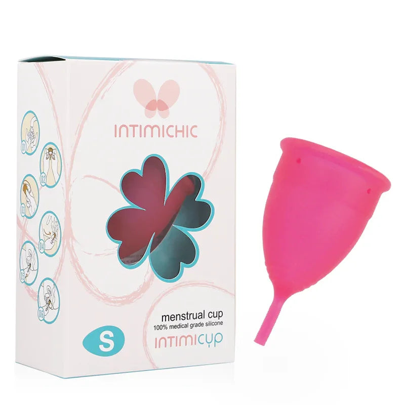 INTIMICHIC - COPA MENSTRUAL SILICONA MEDICA - TALLA S - Nuvica