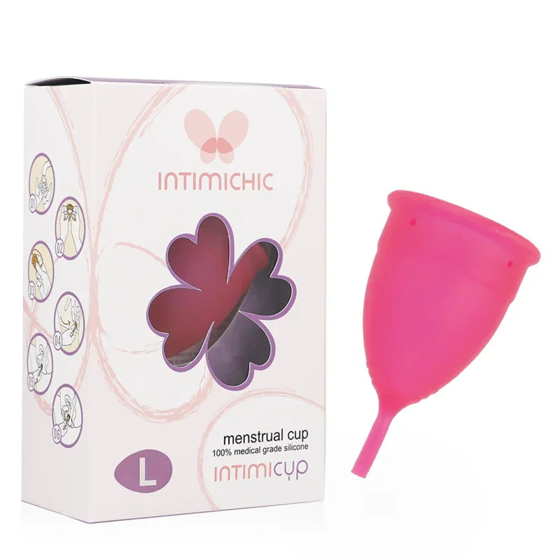 INTIMICHIC - COPA MENSTRUAL SILICONA MEDICA - TALLA L - Nuvica