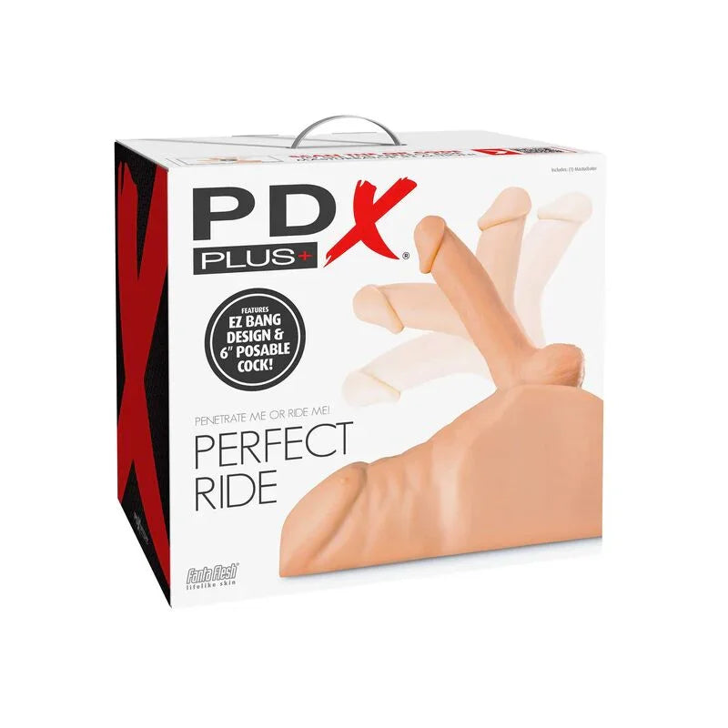 PDX PLUS - MASTURBADOR PERFECT RIDE PENE Y ANO - Nuvica