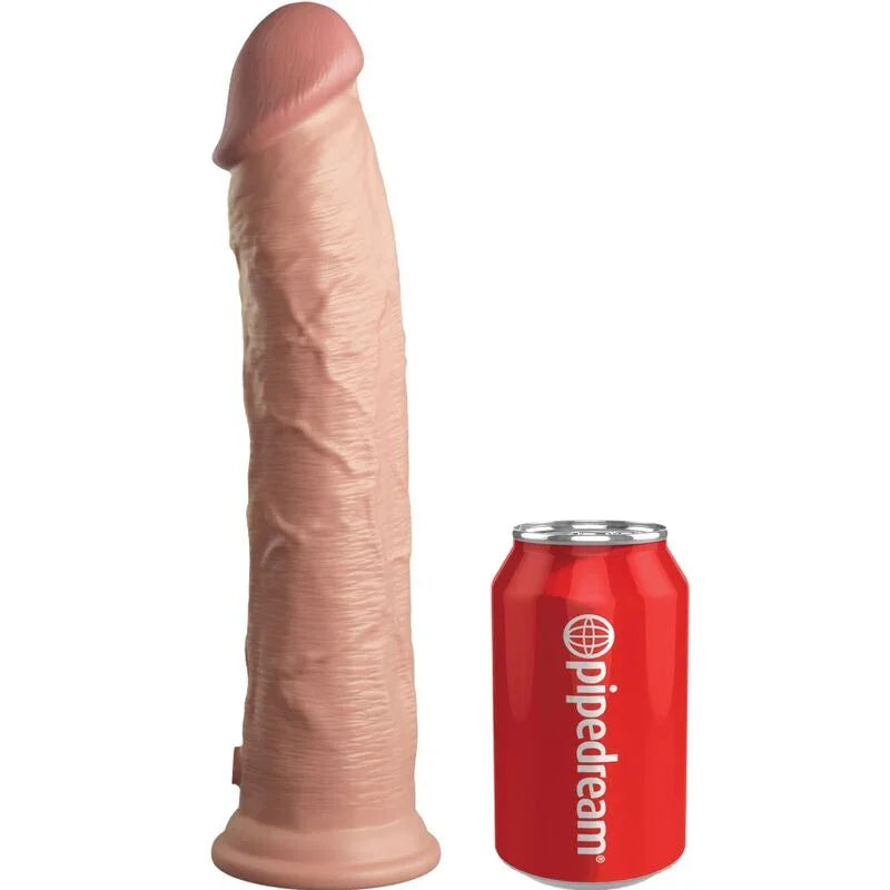 KING COCK - ÉLITE DILDO REALÍSTICO SILICONA 28 CM - Nuvica