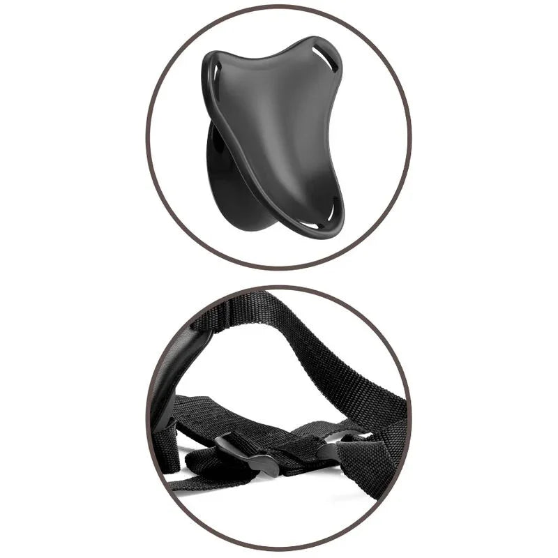 KING COCK - ÉLITE ARNÉS AJUSTABLE PARA PRINCIPIANTES CON DILDO 15.2 CM - Nuvica
