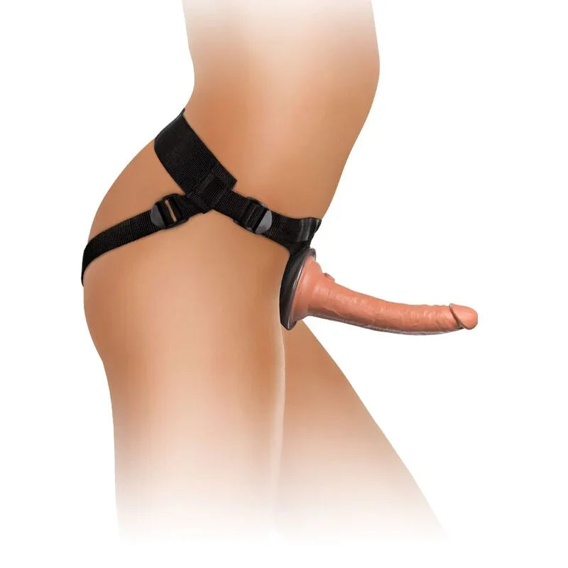 KING COCK - ÉLITE ARNÉS AJUSTABLE CONFORTABLE CON DILDO 17.8 CM - Nuvica