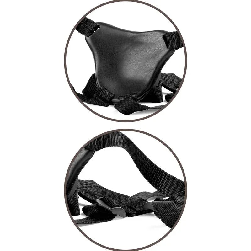 KING COCK - ÉLITE ARNÉS AJUSTABLE CONFORTABLE CON DILDO 17.8 CM - Nuvica