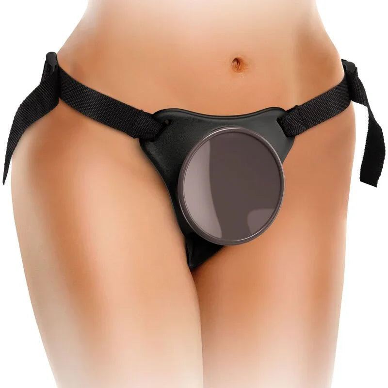 KING COCK - ELITE KIT ARNES AJUSTABLE DELUXE ANILLO CON TESTICULOS & DILDO 20.3 CM - Nuvica
