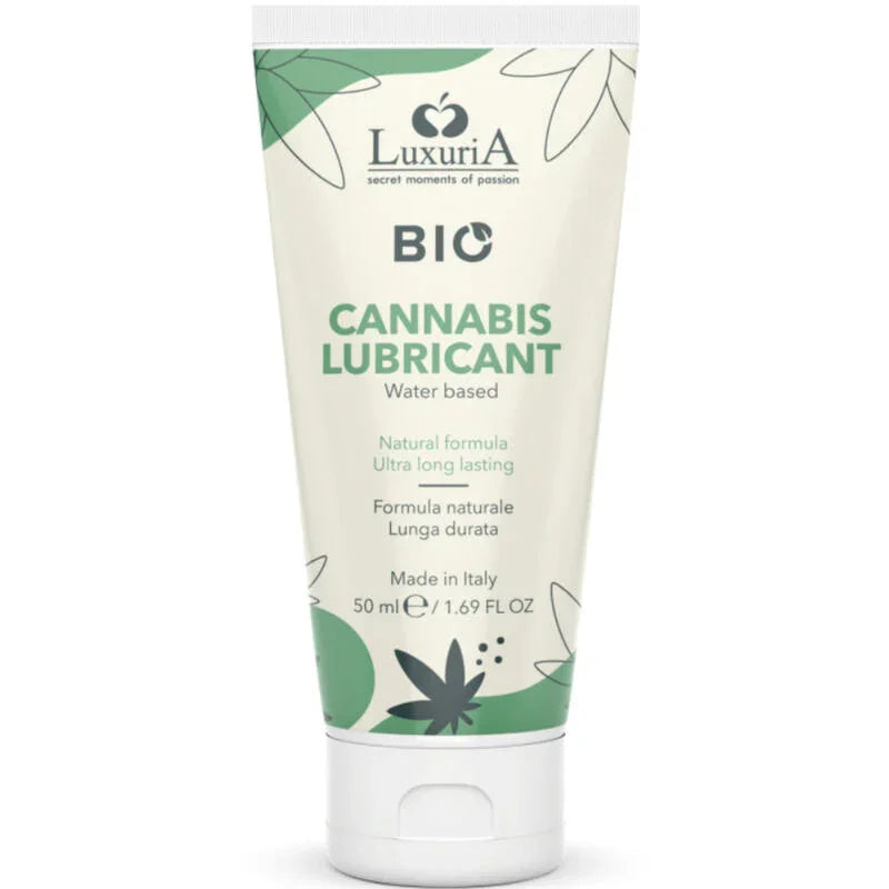INTIMATELINE - LUXURIA BIO LUBRICANTE CANNABIS BASE AGUA 50 ML - Nuvica