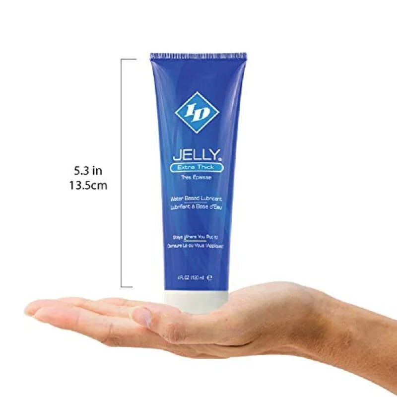 ID JELLY - LUBRICANTE BASE AGUA EXTRA THICK TRAVEL TUBE 120 ML - Nuvica