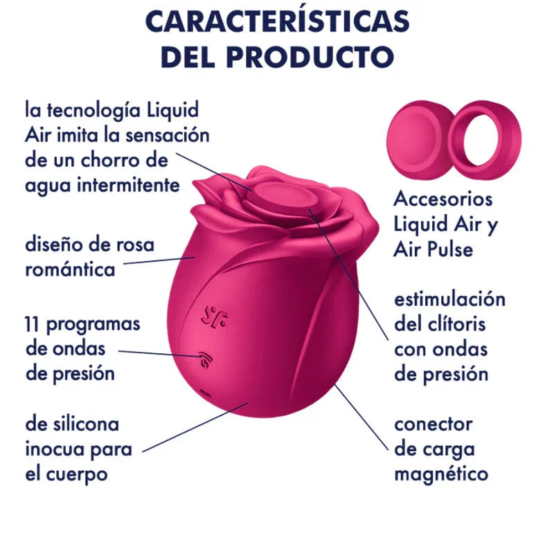 SATISFYER - AIR PULSE PRO 2 CLASSIC BLOSSOM VIBRADOR - Nuvica