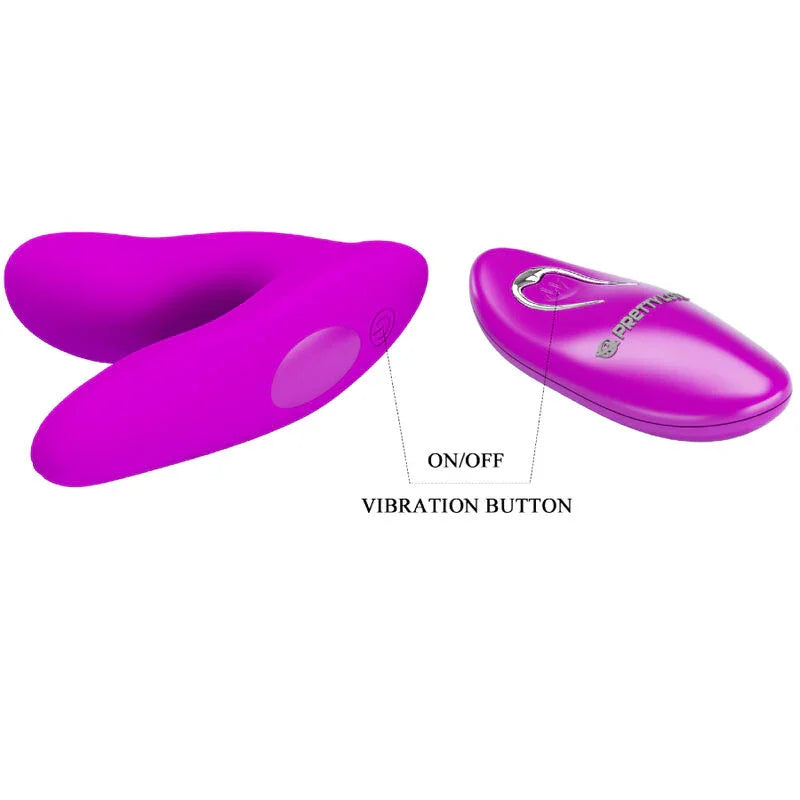 PRETTY LOVE - MELVIN MASAJEADOR CLITORIS CON CONTROL REMOTO - Nuvica
