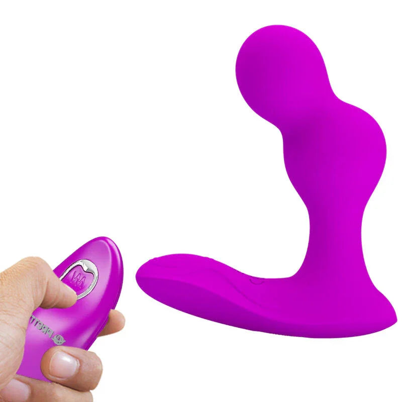 PRETTY LOVE - TERRANCE MASAJEADOR VIBRADOR ANAL CON CONTROL REMOTO - Nuvica