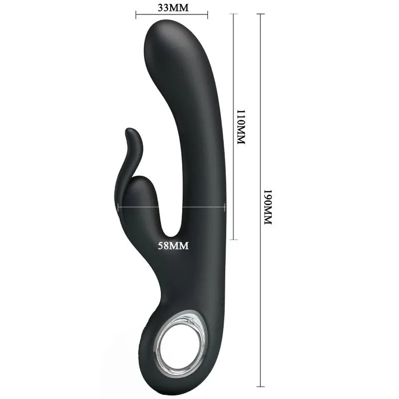 PRETTY LOVE - CARINA VIBRADOR ESTIMULADOR DE CLITORIS Y PUNTO G - Nuvica