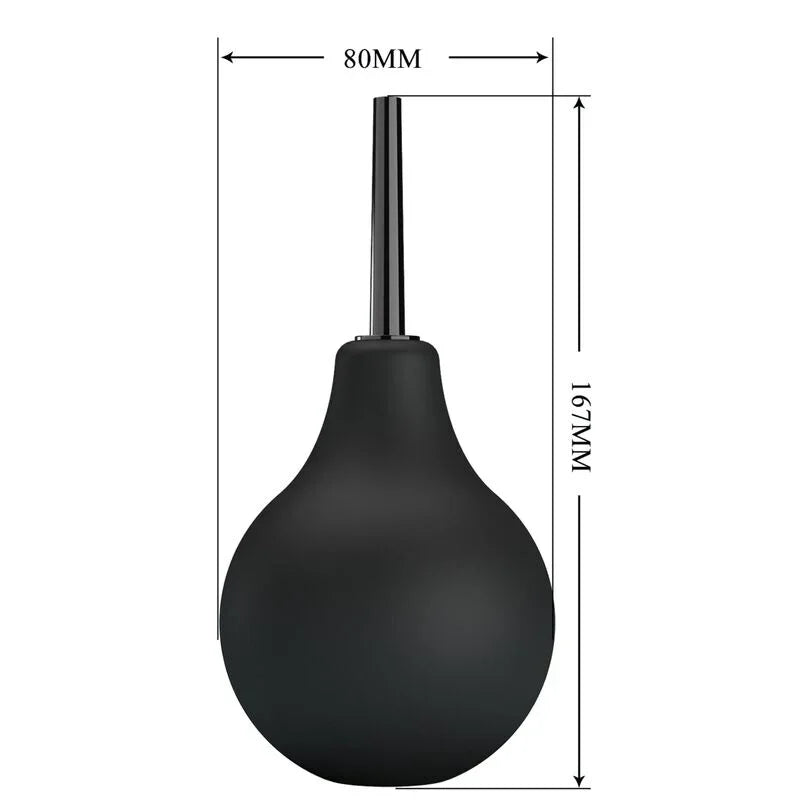 MR PLAY - PERA ANAL DUCHA BLKB NEGRO - Nuvica