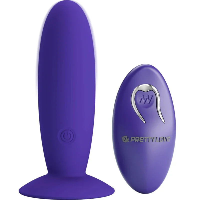PRETTY LOVE - YOUTH PLUG ANAL VIBRADOR CONTROL REMOTO VIOLETA - Nuvica