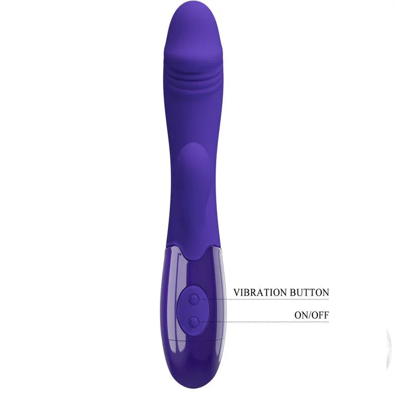 PRETTY LOVE - SNAPPY YOUTH VIBRADOR & ESTIMULADOR PUNTOG VIOLETA - Nuvica