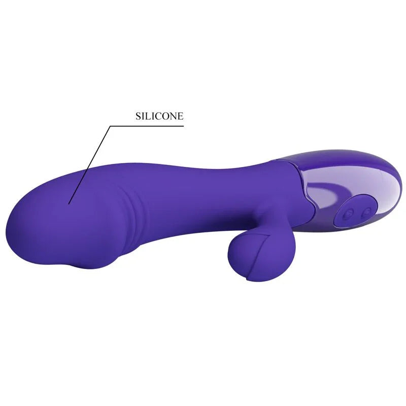 PRETTY LOVE - SNAPPY YOUTH VIBRADOR & ESTIMULADOR PUNTOG VIOLETA - Nuvica