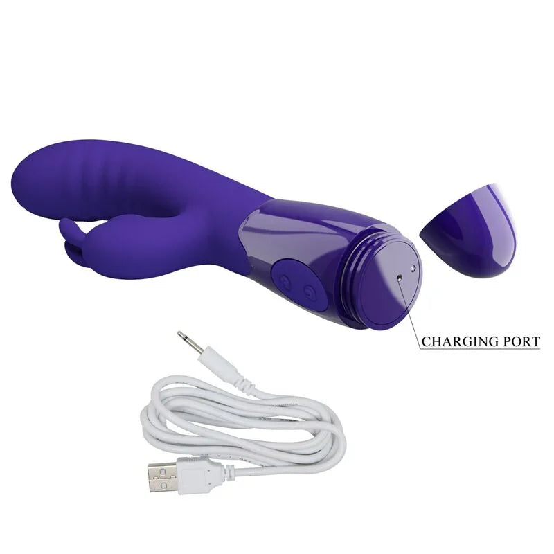 PRETTY LOVE - CERBERUS YOUTH VIBRADOR RABBIT VIOLETA - Nuvica
