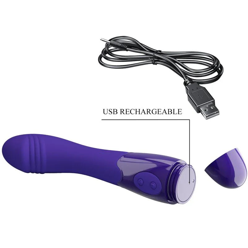 PRETTY LOVE - ELEMENTAL YOUTH DILDO VIBRADOR VIOLETA - Nuvica