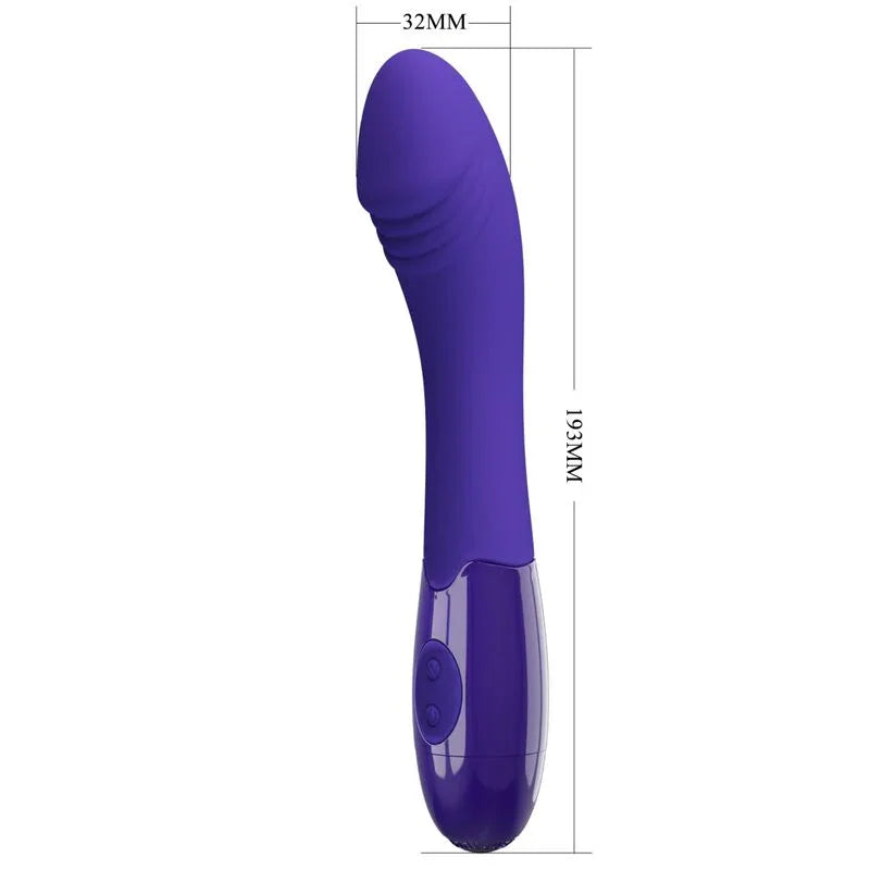 PRETTY LOVE - ELEMENTAL YOUTH DILDO VIBRADOR VIOLETA - Nuvica