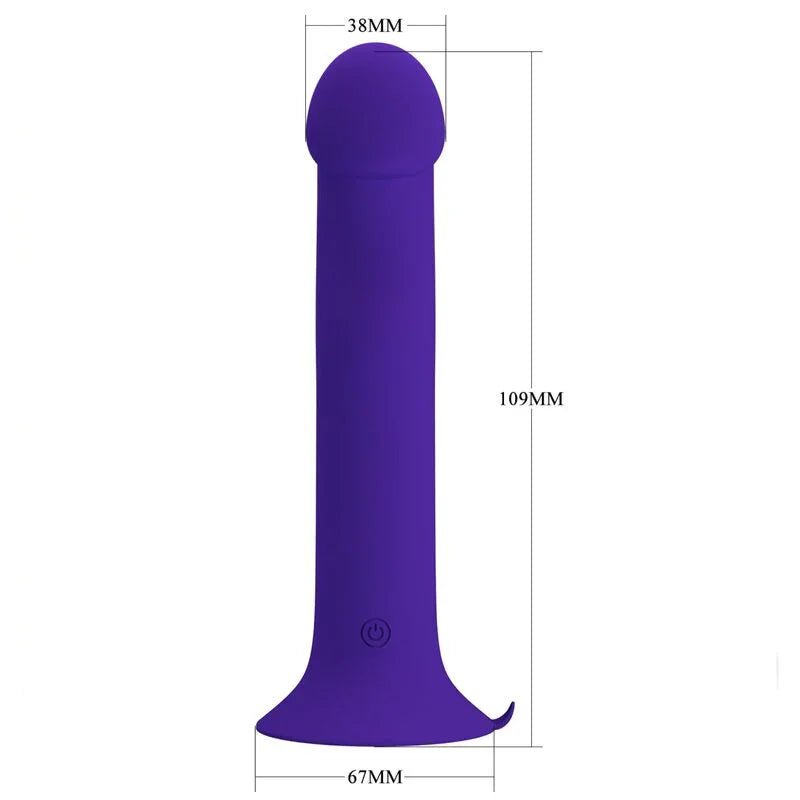 PRETTY LOVE - MURRAY YOUTH DILDO VIBRADOR & RECARGABLE VIOLETA - Nuvica