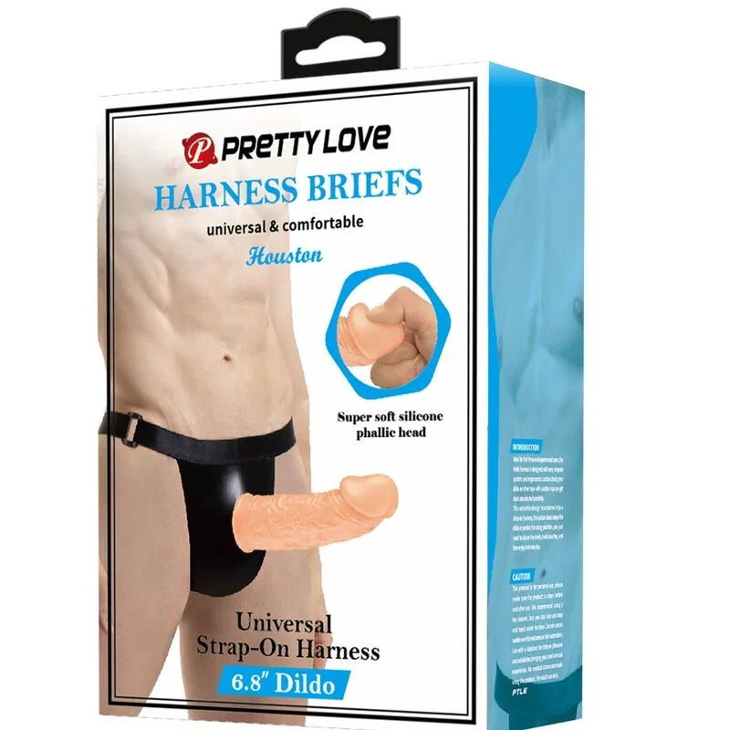 PRETTY LOVE - HARNNES BRIEFS CON DIDLO INCLUIDO - Nuvica