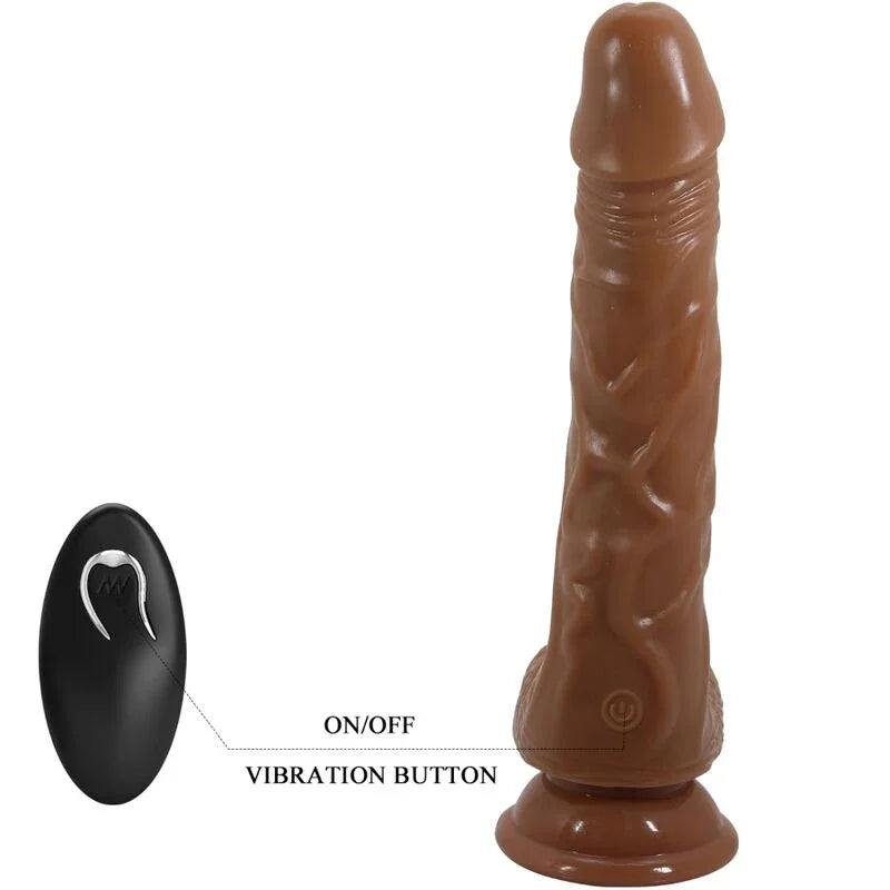 BAILE - BODACH VIBRADOR REALISTA CON VENTOSA CONTROL REMOTO - Nuvica