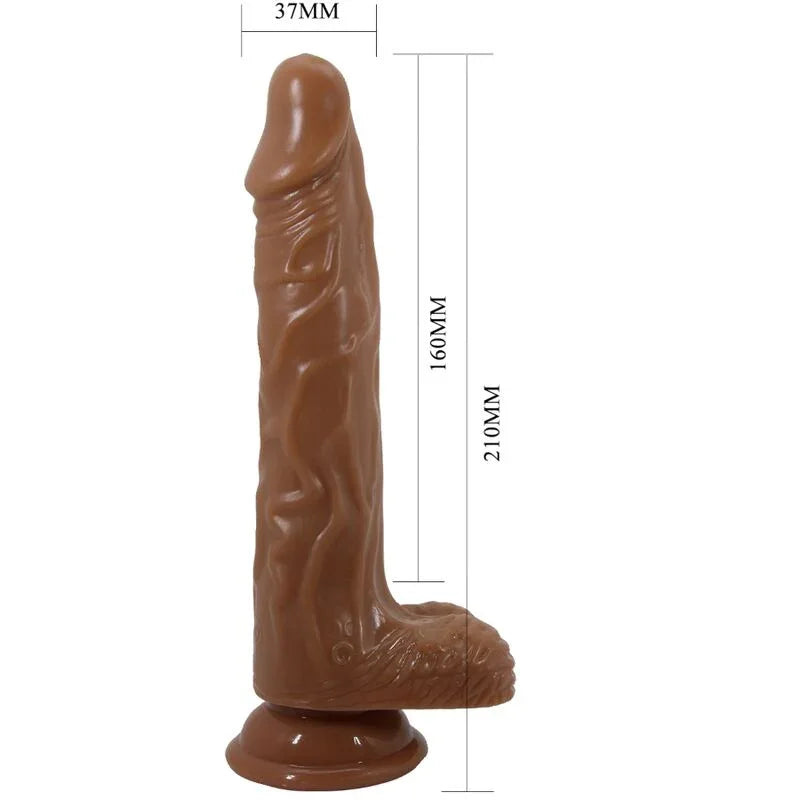 BAILE - BODACH VIBRADOR REALISTA CON VENTOSA CONTROL REMOTO - Nuvica