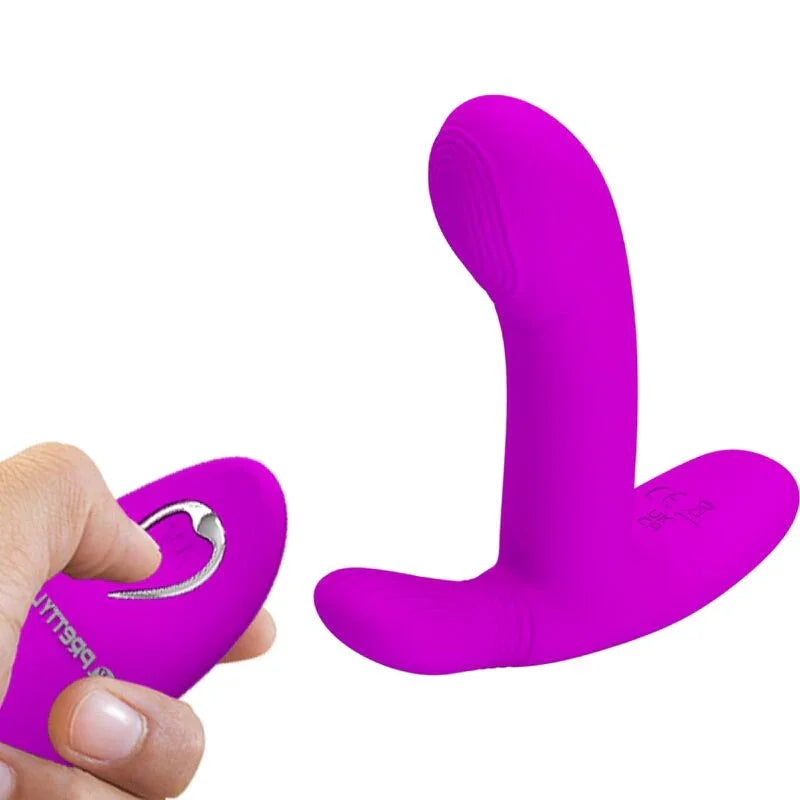 PRETTY LOVE - GERI MASAJEADOR CLITORIS CONTROL REMOTO ROSA - Nuvica