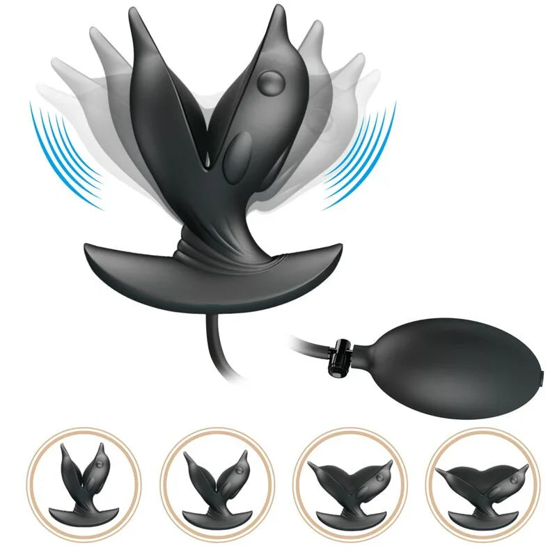 PRETTY LOVE - PLUG ANAL DELFIN INFLABLE & RECARGABLE - Nuvica