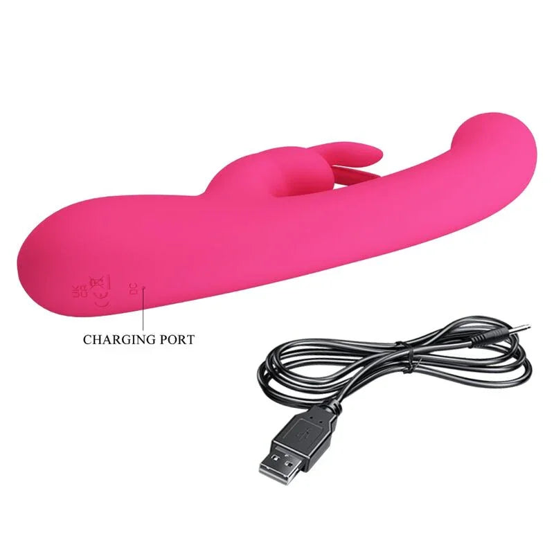 PRETTY LOVE - LAMAR VIBRADOR RABBIT & PUNTO G ROSA - Nuvica