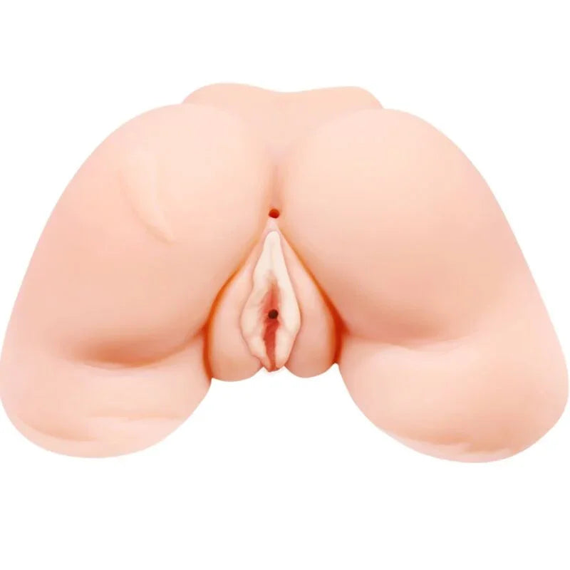 CRAZY BULL - VAGINA Y ANO CON MALLA REALISTA CON VIBRACIÓN - Nuvica