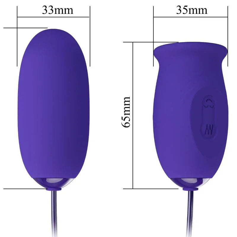 PRETTY LOVE - DAISY YOUTH ESTIMULADOR VIBRADOR RECARGABLE VIOLETA - Nuvica